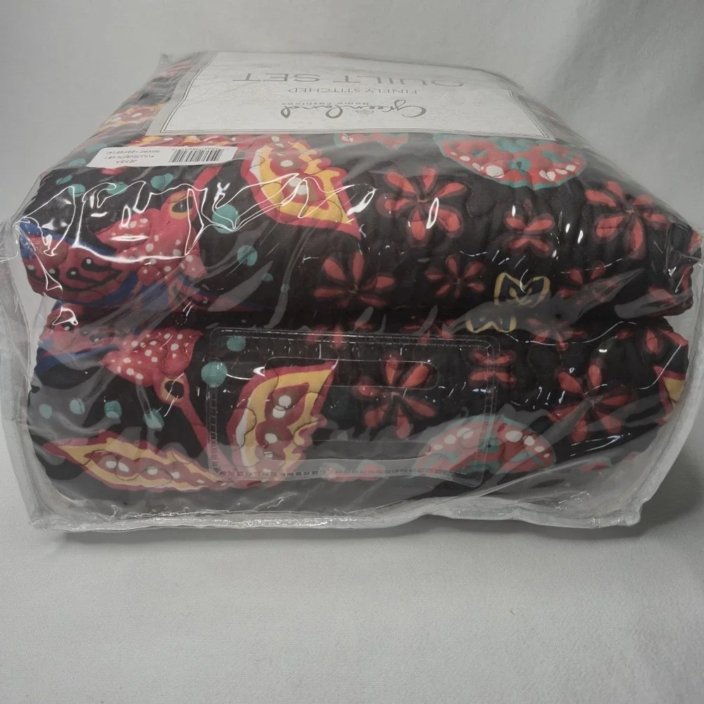 Greenland Home Fashions Jessa Vintage Boho Quilt Set 3 Piece Full Queen NEW